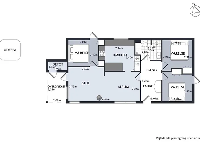 Дом отдыха Modern And Stylish Near Gjerrild Nordstrand *